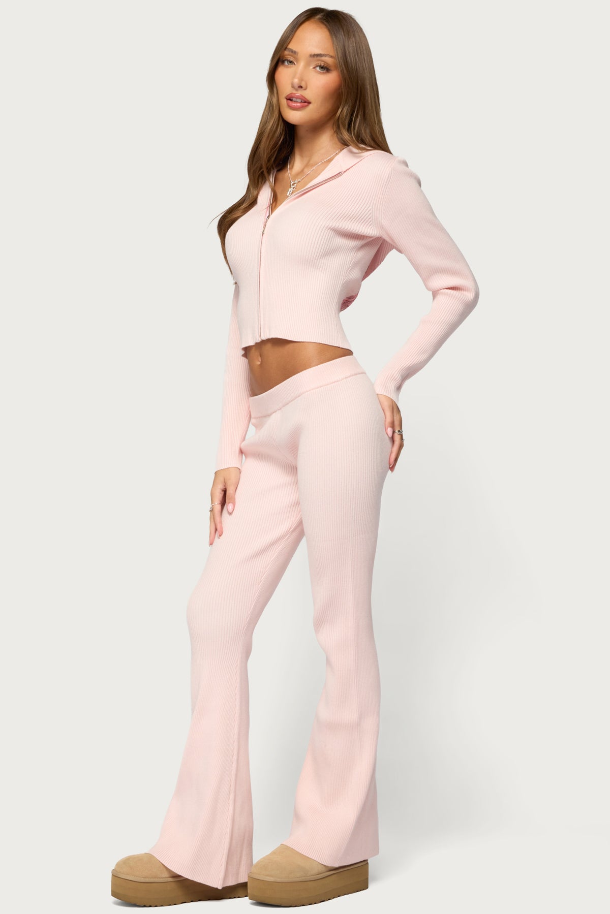 Ethie Low Rise Ribbed Pants