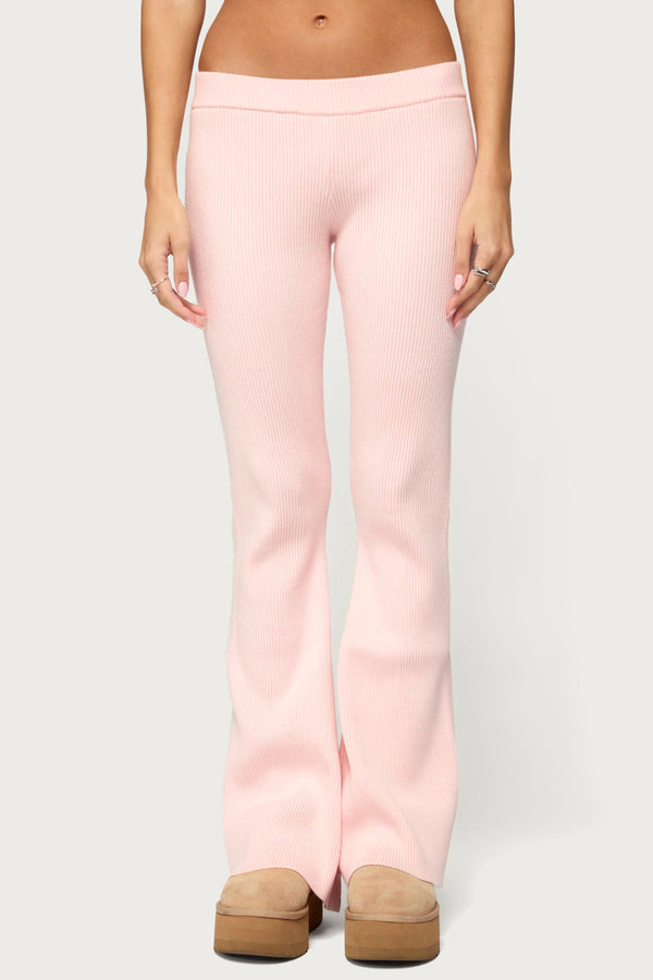 Ethie Low Rise Knit Pants view 2