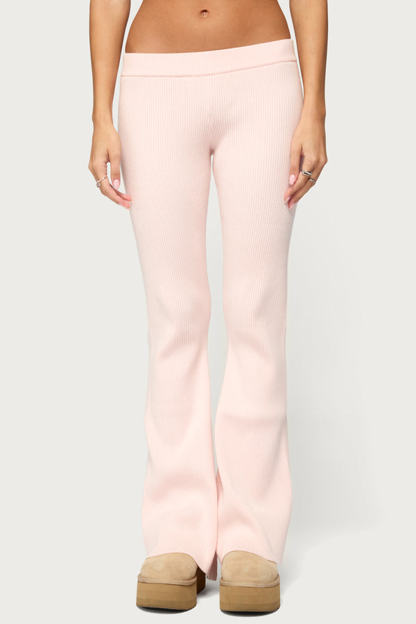 Ethie Low Rise Knit Pants view 2