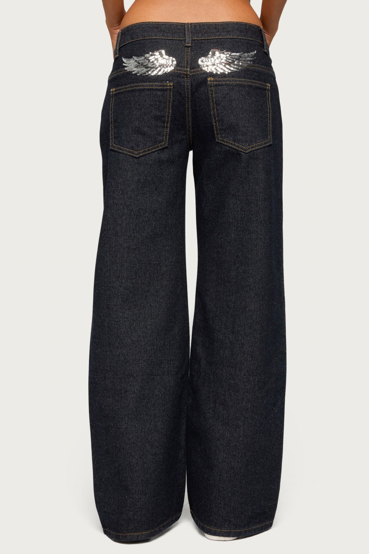 Angel Babe Low Rise Baggy Jeans