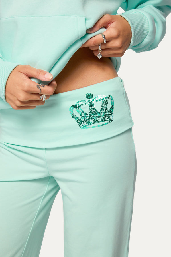 Queen Edikted Foldover Pants view 2