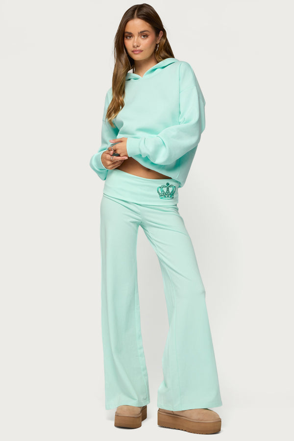 Queen Edikted Foldover Pants view 1