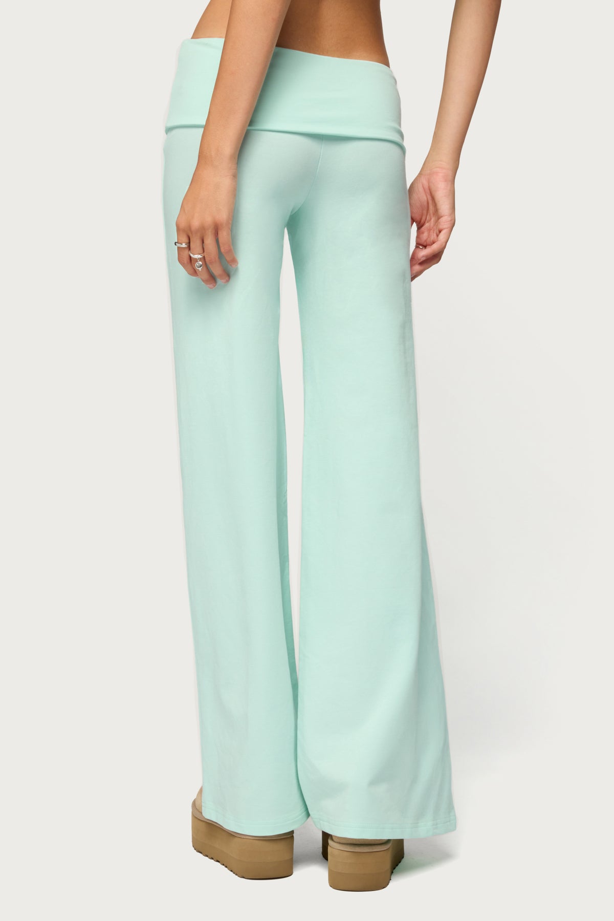 Queen Edikted Foldover Pants