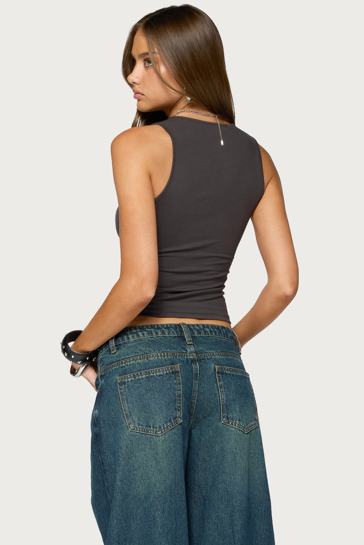 Kaiva Draped Chain Top
