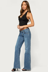 Doreen Lacey Halter Top