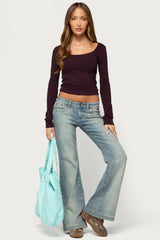 Oloya Long Sleeve Top