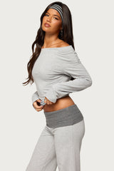 Sunnie Off Shoulder Ruched Top