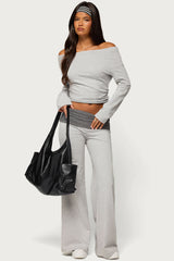 Sunnie Off Shoulder Ruched Top