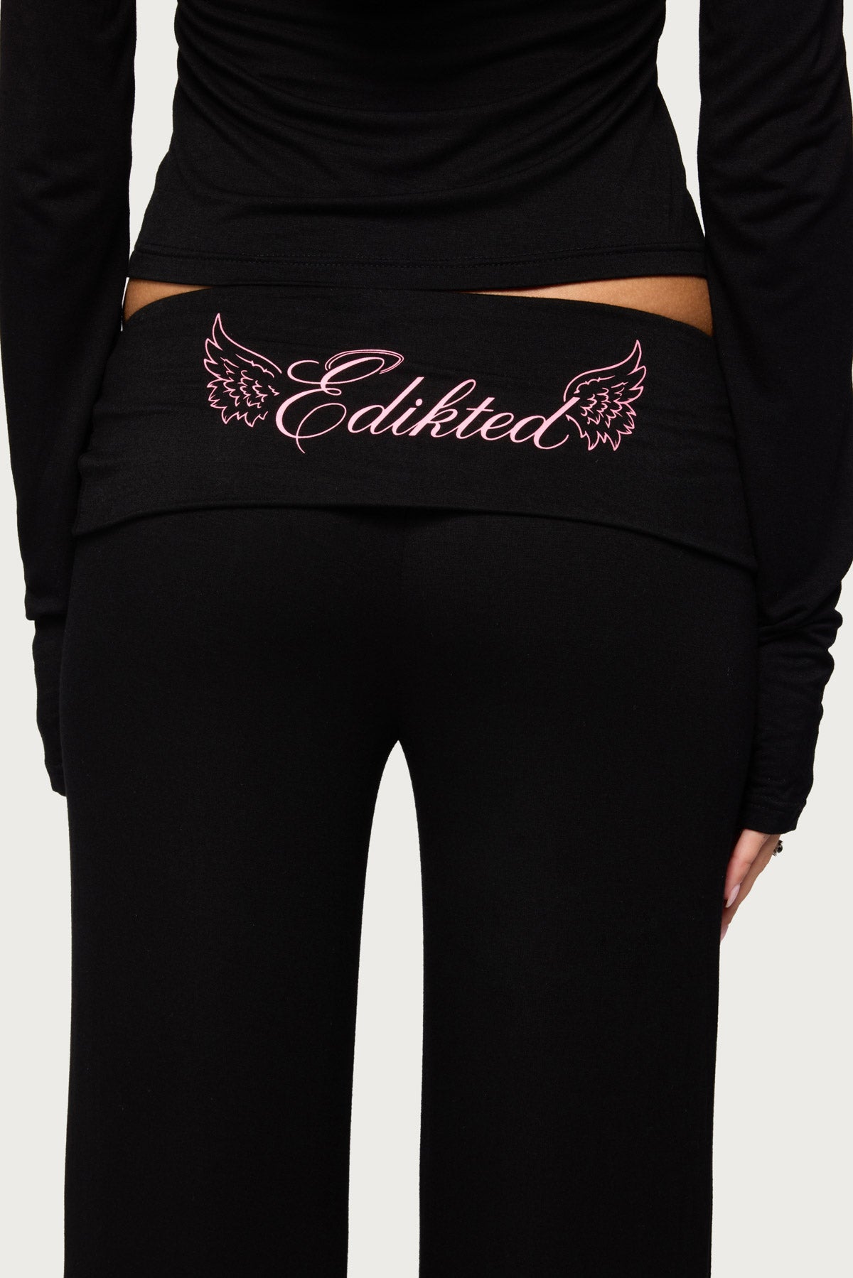Loves Edikted Angel Foldover Trousers