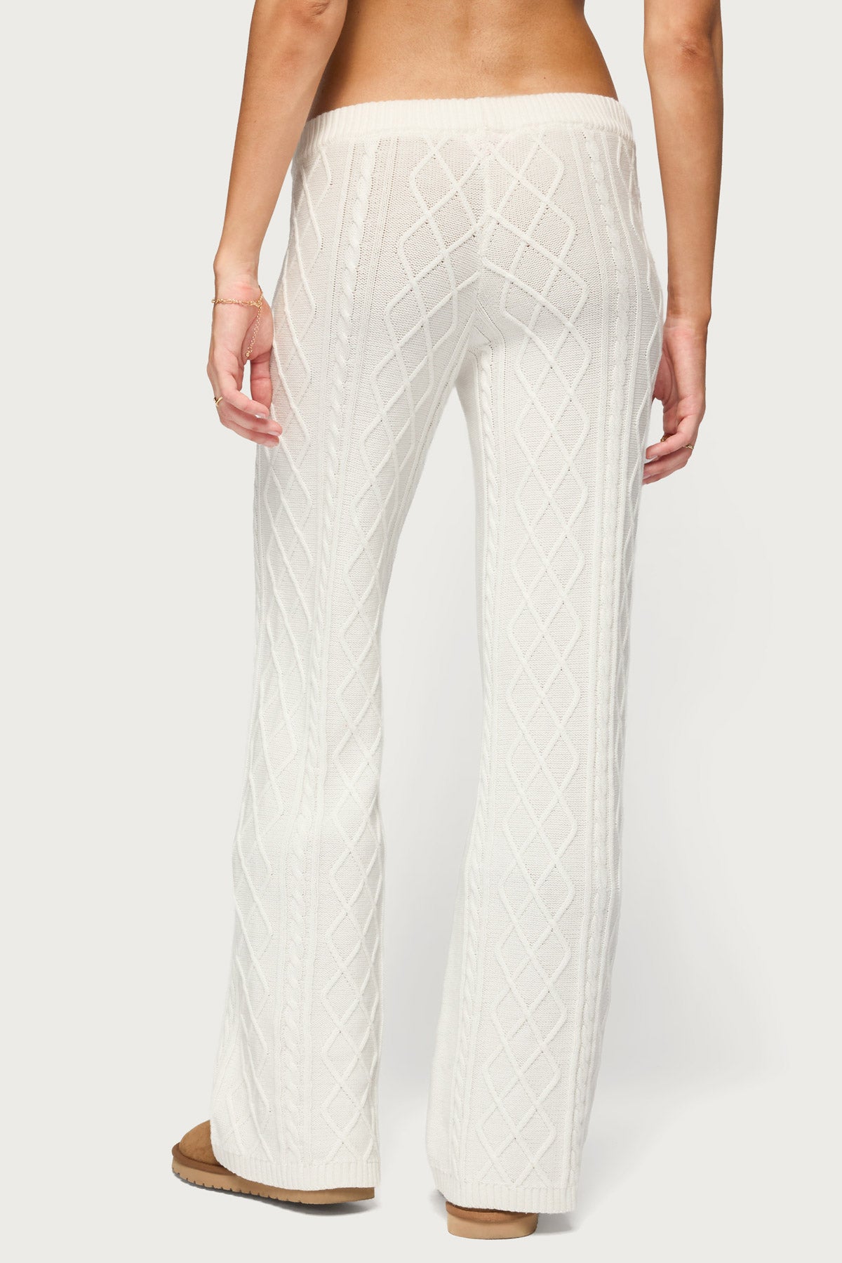 Fika Cable Knit Pants