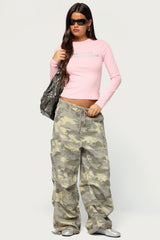 Busy At Edikted Long Sleeve Top
