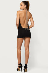 Samie Cowl Neck Mini Dress
