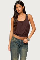 Marti Beaded Racerback Top