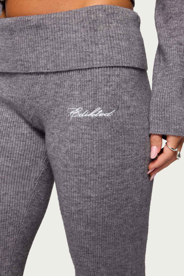 Made Edikted Foldover Pants view 2