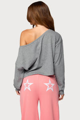 Peala Off Shoulder Long Sleeve Top