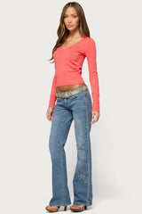 Feira V Neck Knit Sweater