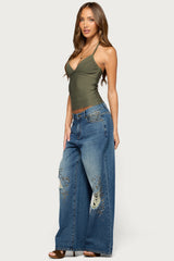 Enza Bandage Halter Top