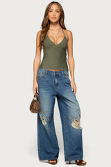 Enza Bandage Halter Top