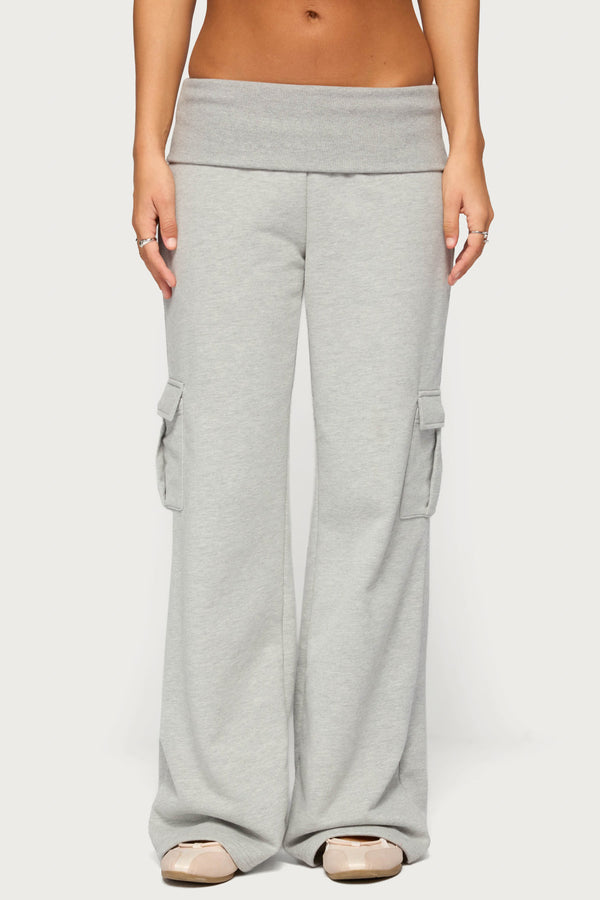 Ernie Foldover Cargo Sweatpants view 2