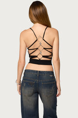Stazzy Halter Strappy Top