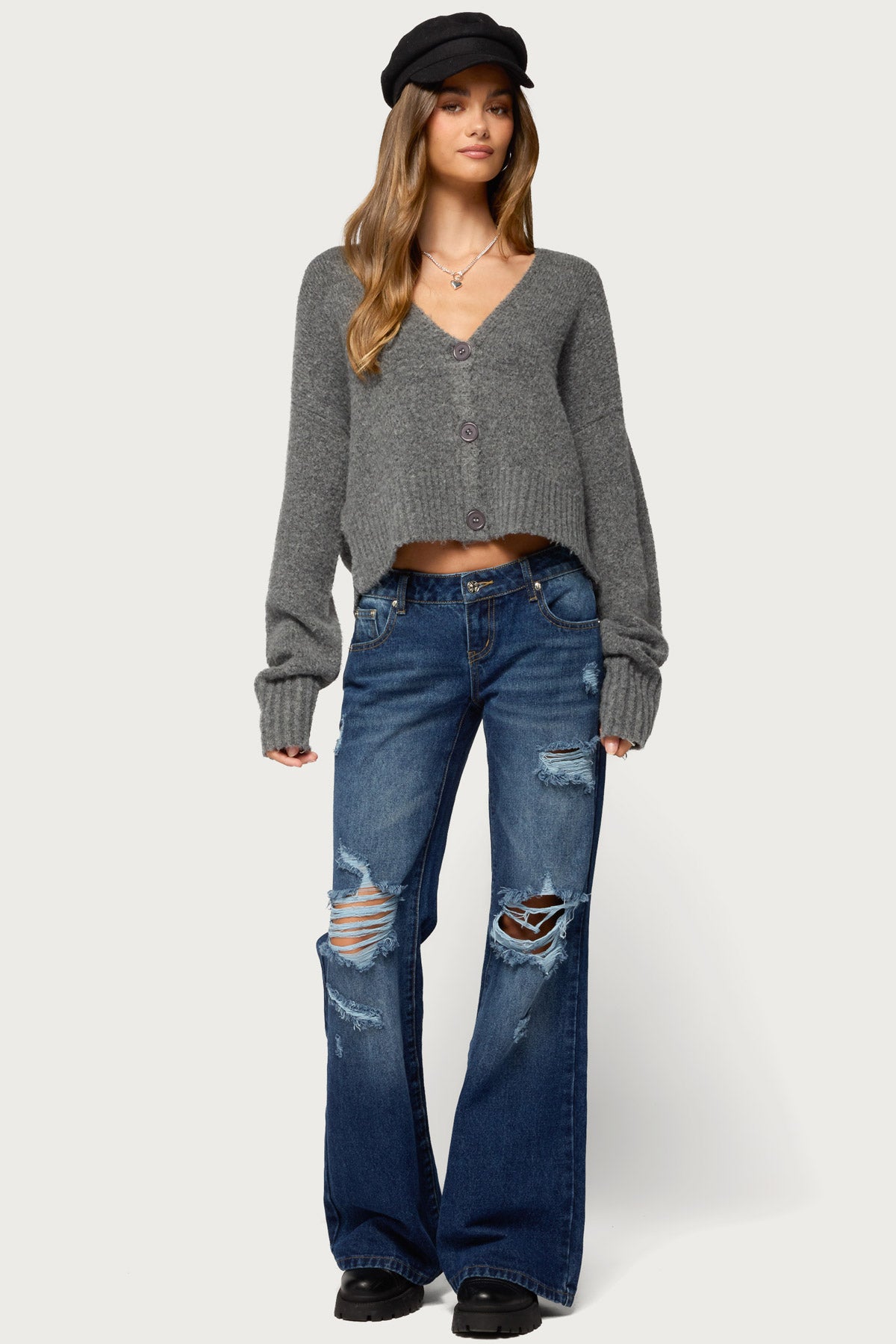 UK Obsessed Knit Cardigan