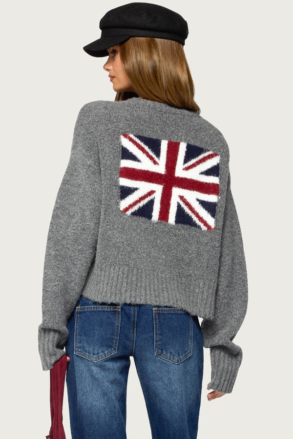 UK Obsessed Knit Cardigan view 1