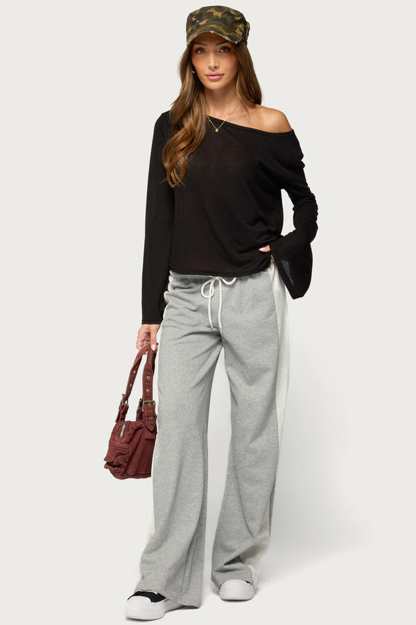 Beebs Off Shoulder Bell Sleeve Top view 2