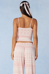 Edikted Fair Isle Tank Top
