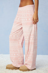Edikted Fair Isle Pants