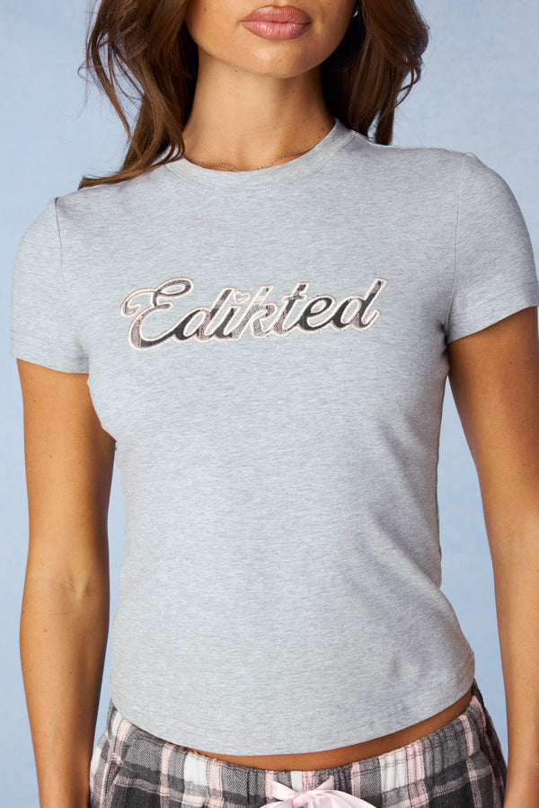 Jolly Nights Plaid T Shirt view 2