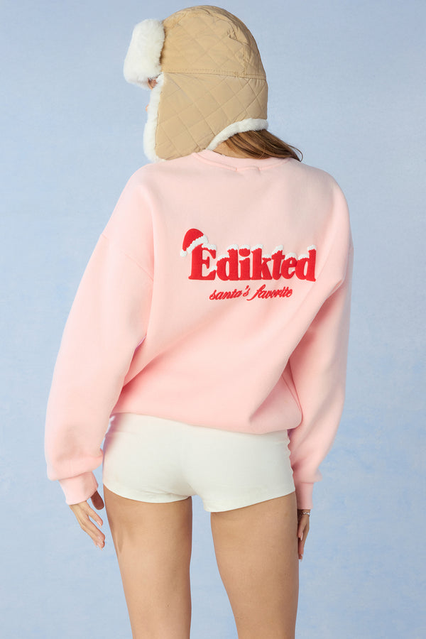Santa's Favourite Edikted Sweatshirt view 1