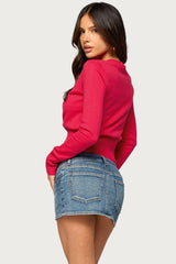 Tarter Cinched Waist Cardigan
