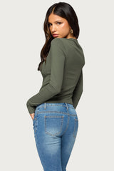 Perrey Peace Long Sleeve Top