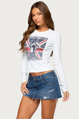England's Finest Long Sleeve Graphic Top