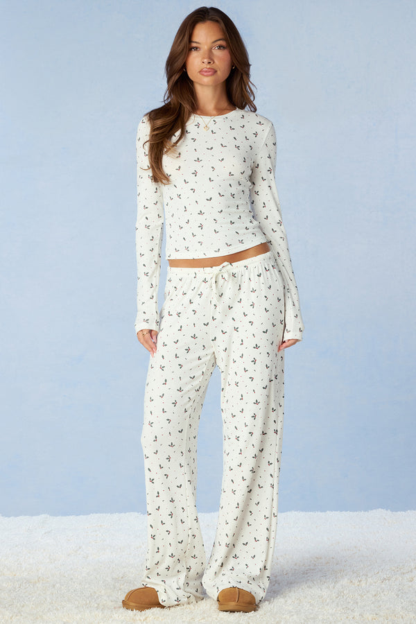 Deesy Mistletoe Long Sleeve Top view 2