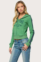 Better In New York Zip Up Hoodie