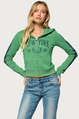 Better In New York Zip Up Hoodie