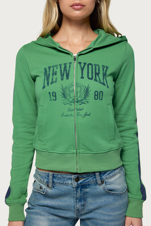 Better In New York Zip Up Hoodie view 2