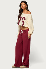 76 Off Shoulder Sweatshirt
