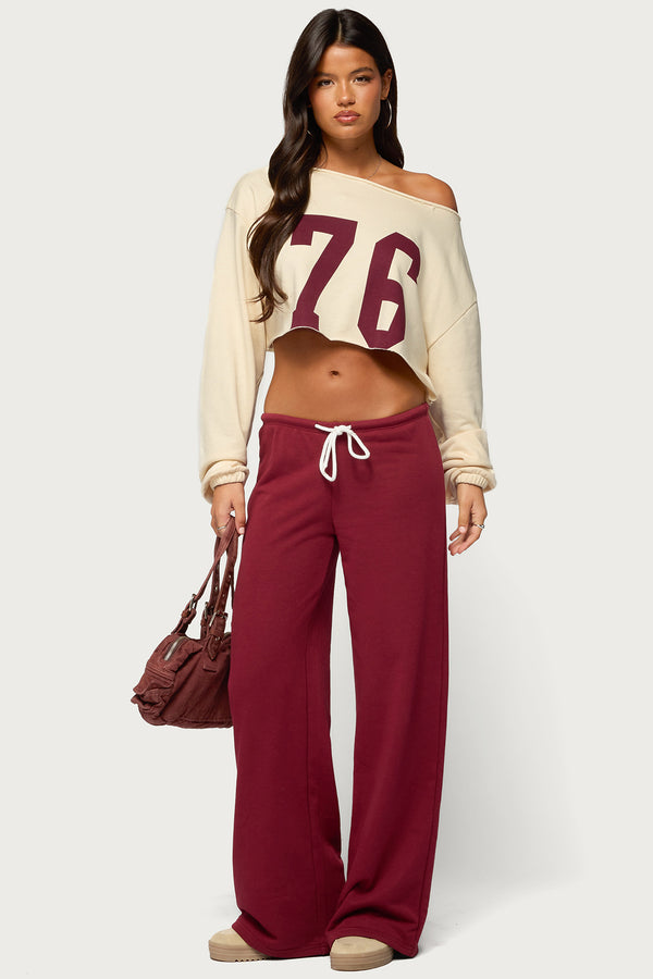 76 Off Shoulder Sweatshirt view 2