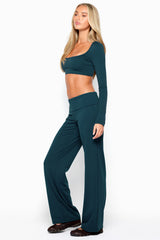 Izaria Active Long Sleeve Cropped Top