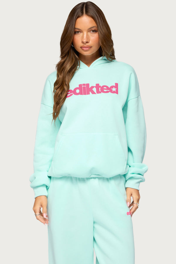 Edikted Star Graphic Hoodie view 1