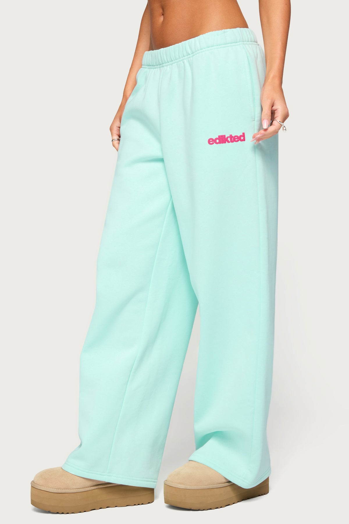 Edikted Star Graphic Sweatpants