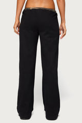 Taye Camo Waistband Sweatpants