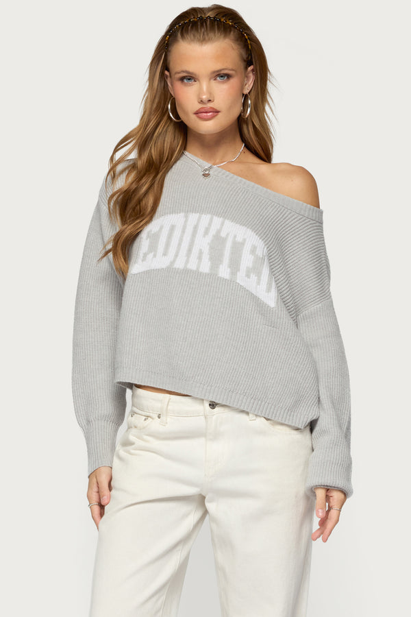 Eternally Edikted Off Shoulder Sweater view 1