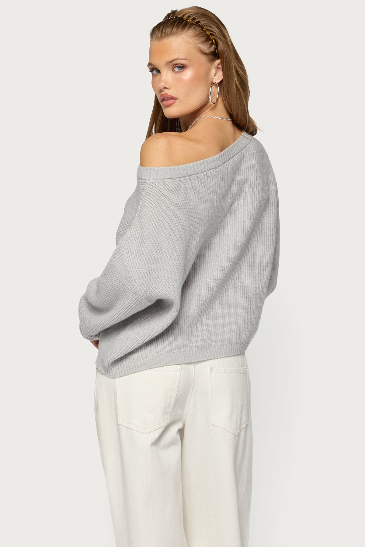 Eternally Edikted Off Shoulder Sweater