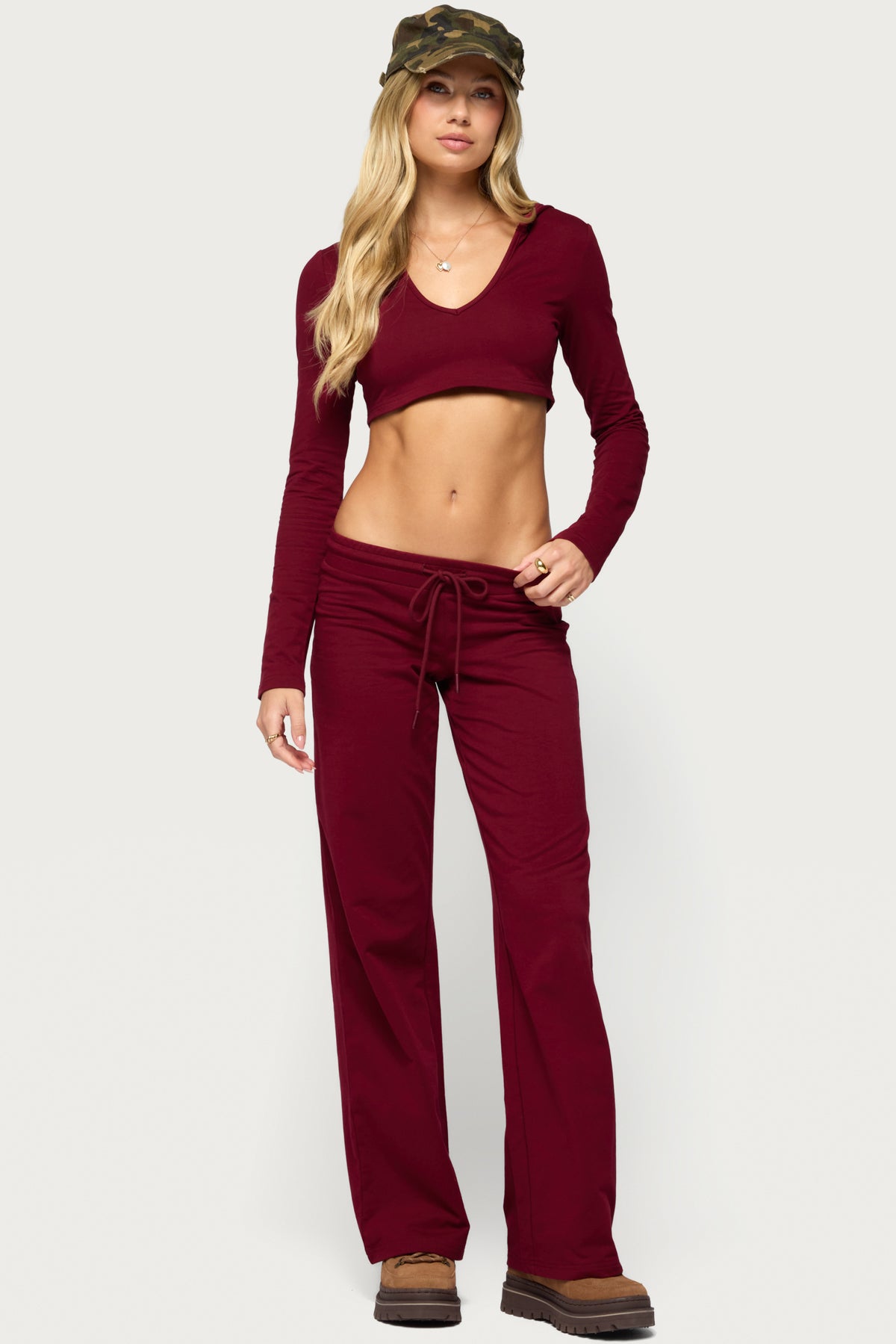 Tilliey Hooded Long Sleeve Top