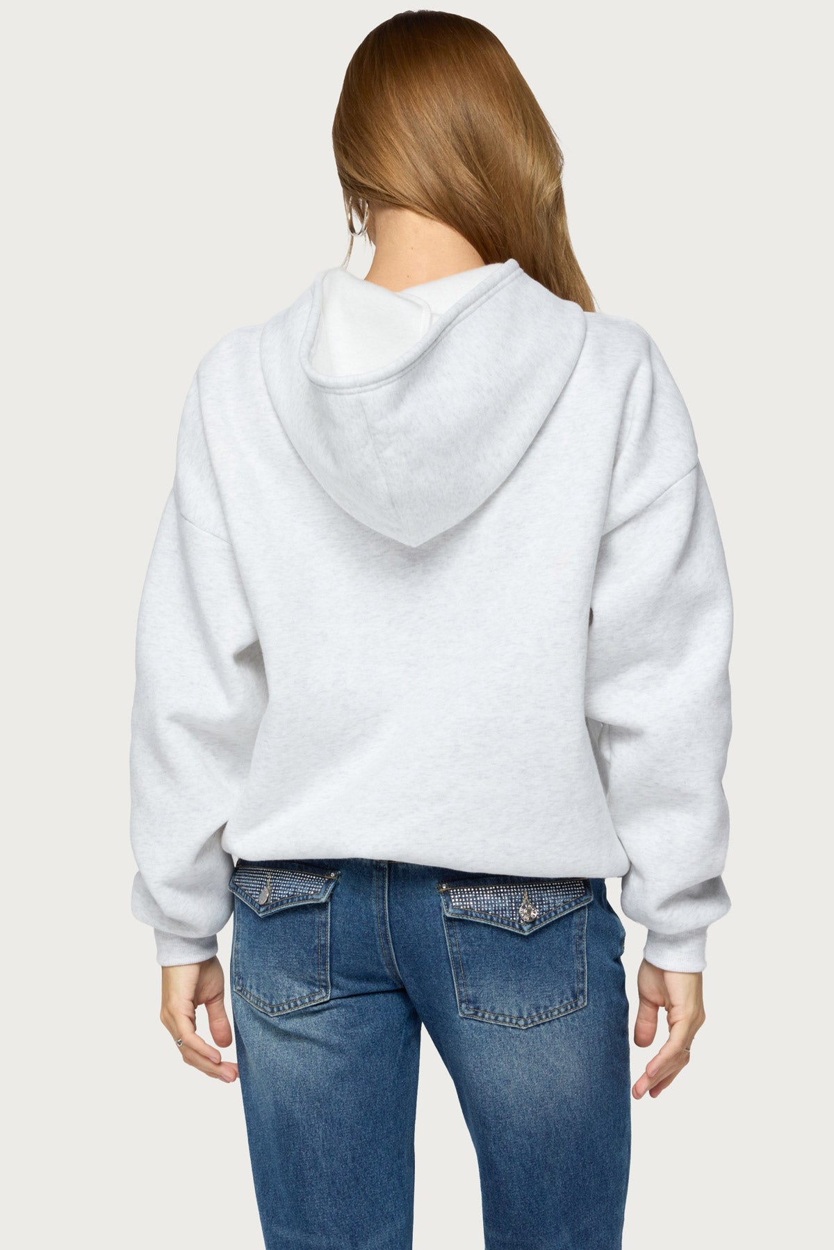 Multi Rhinestone Edikted Hoodie