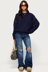 Camillah Studded Knit Sweater