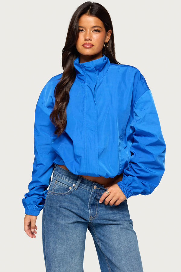 Presleigh High Neck Nylon Jacket view 1